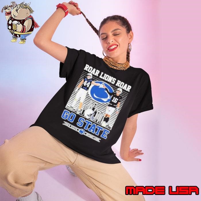 Penn State Nittany Lions Roar Lions Roar Go State Ladies tee