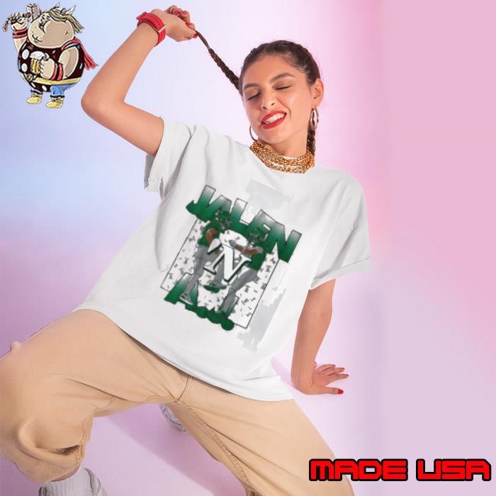 Philadelphia Eagles NFL Jalen Hurts And AJ Brown TD Celebration Ladies tee