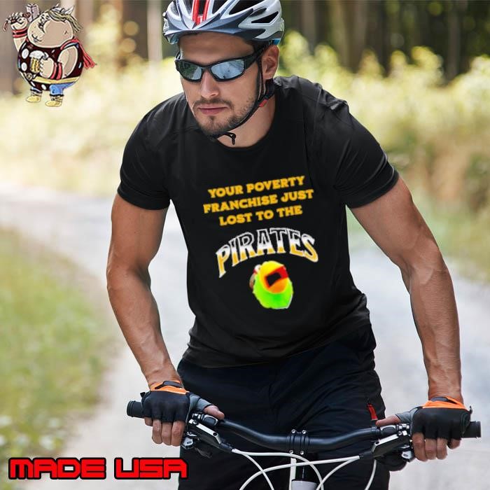 Pirates Baseball Funny Mascot Pittsburgh Fan 412 Steel City Yinzer Parrot Unisex