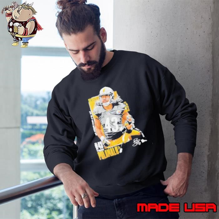 Pittsburgh Steelers #43 Troy Polamalu Sweatshirt