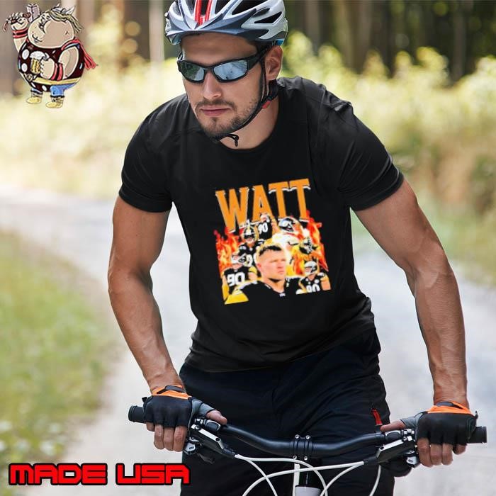 Pittsburgh Steelers TJ Watt 90S Bootleg Unisex