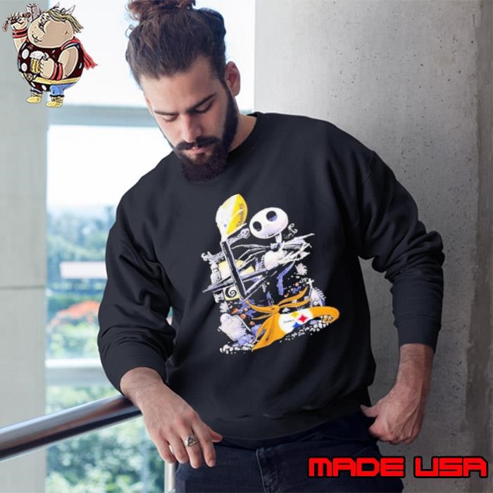 Pittsburgh steelers jack skellington Sweatshirt