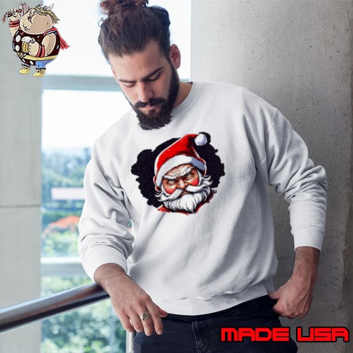 Premium Angry Santa Claus Sweatshirt