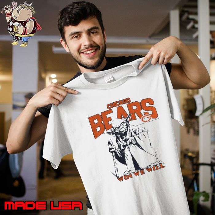 Premium Chicago Bears Star Wars Yoda Win We Will T Unisex