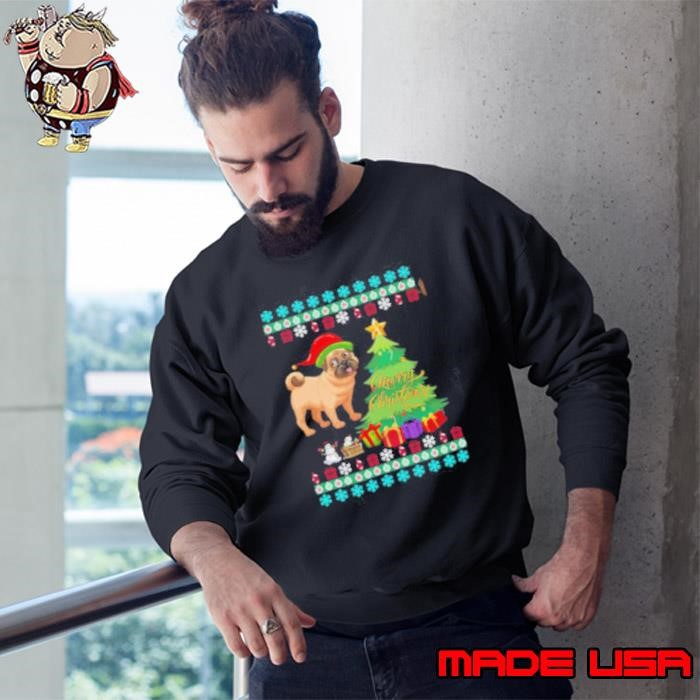Pug ugly Christmas Sweatshirt