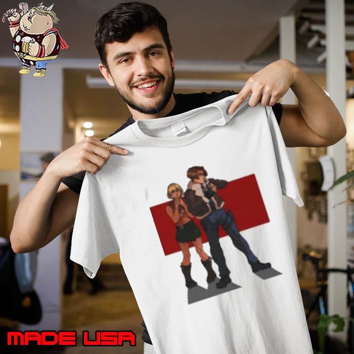 Resident Evil Leon and Ashley Anime Unisex