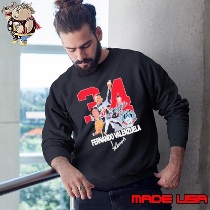 Rip Fernando Valenzuela Dodgers Sweatshirt