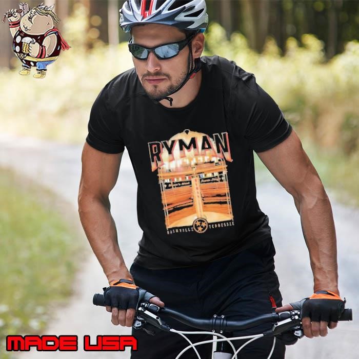 Ryman Auditorium Music Most Iconic Stage Nashville Tennessee shirts Unisex