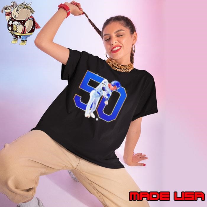 Shohei Ohtani 50 batting Ladies tee