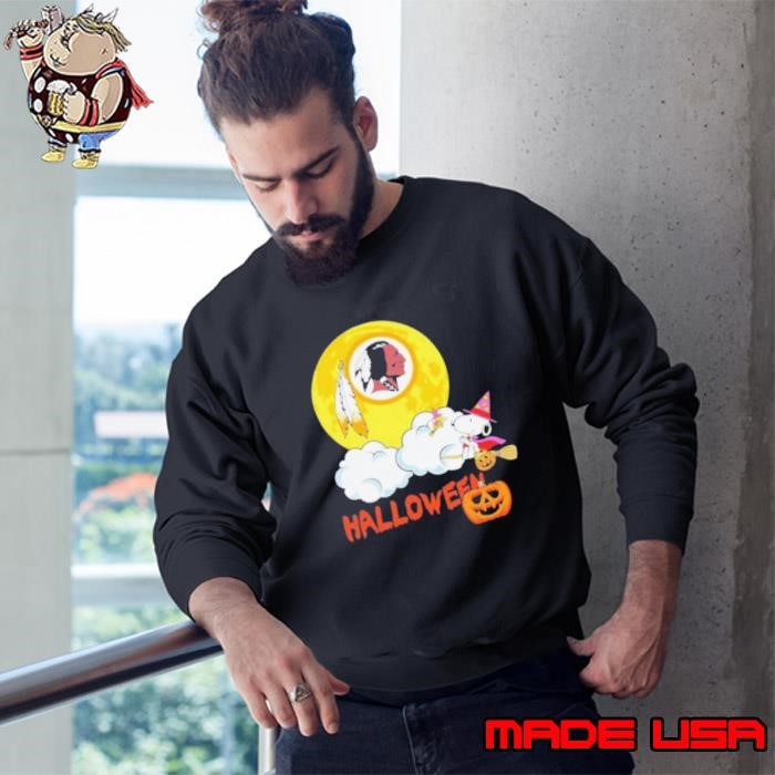 Snoopy Washington Redskins NFL Halloween 2024 Sweatshirt
