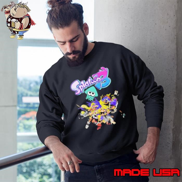 Splatoon 3 Ink, Dive, Swim And Splat Your Way To The Top Sweatshirt