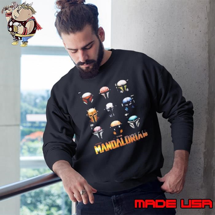 Star Wars The Mandalorian Helmet Box Up Sweatshirt