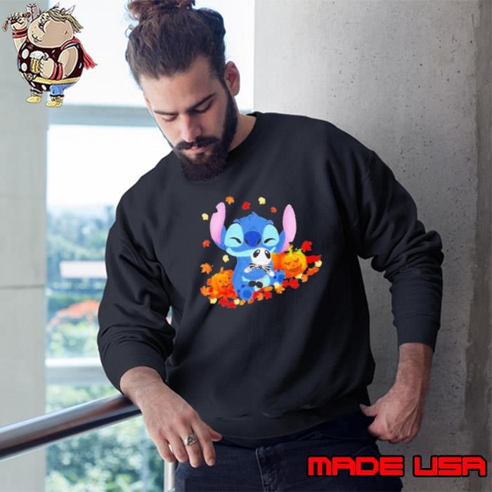 Stitch Pumpkin Halloween Sweatshirt