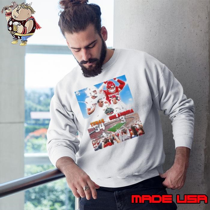 Texas LongHorns 34 – 3 Oklahoma Sooners Allstate Red River Rivalry 2024 Poster Sweatshirt
