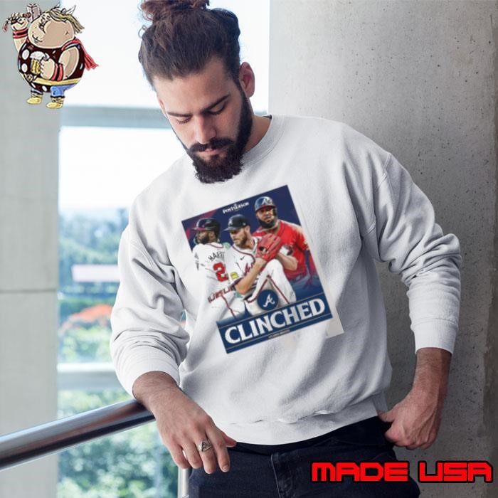 The Atlanta Braves Have Clinched Postseason Berth for the 7th straight year 2024 MLB Poster Sweatshirt