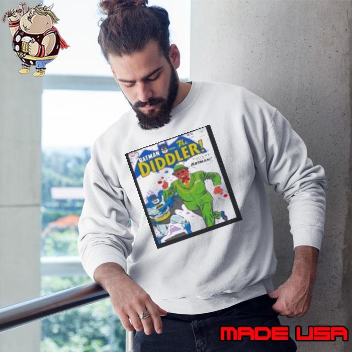 The Diddler Comic Diddle Me This Batman Sweatshirt