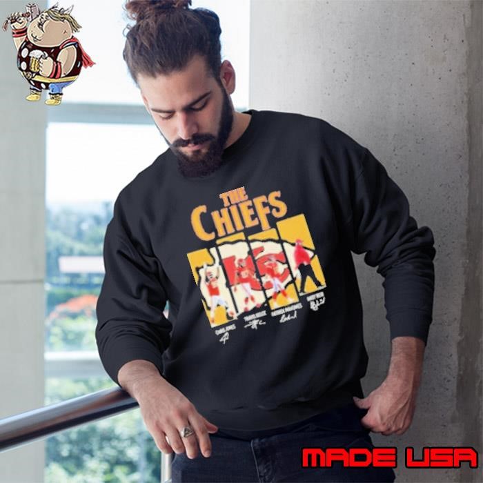 The Kansas City Chiefs Signatures 2024 Sweatshirt
