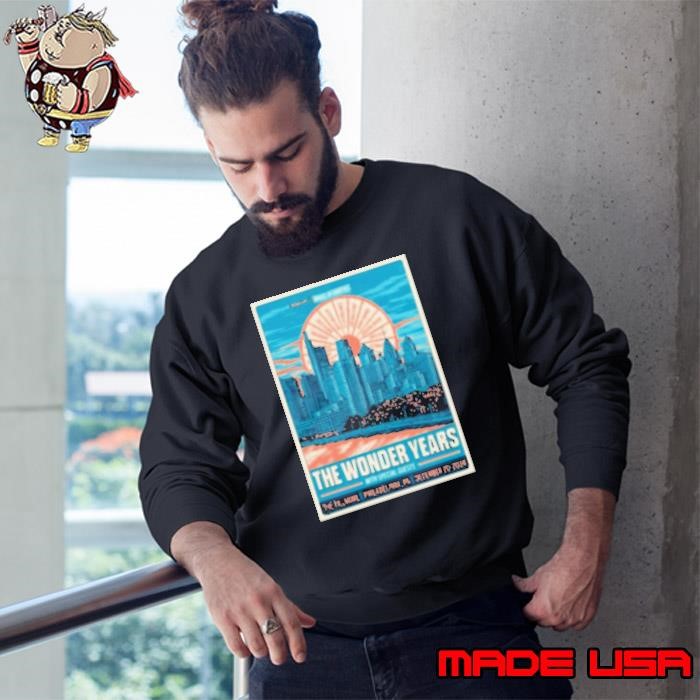 The Wonder Years Dec 20 2024 The Fillmore Philadelphia Poster Sweatshirt