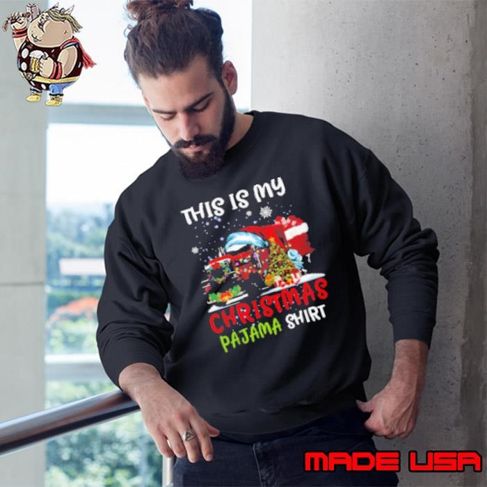 This Is My Christmas Pajama Trucker Sweatshirt