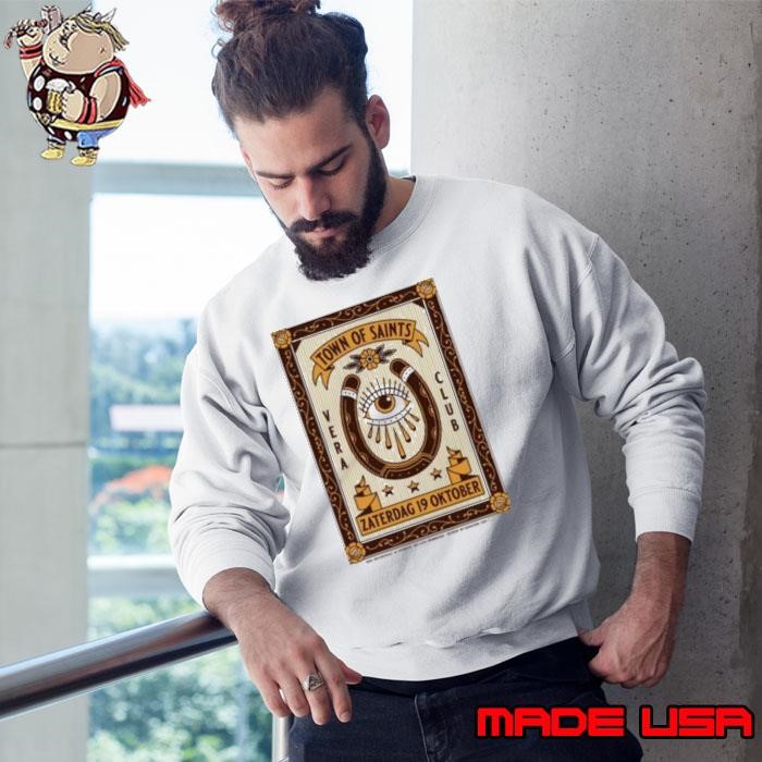 Town Of Saints Oosterstraat 44 In Groningen Nederland Oct 19 2024 Poster Sweatshirt