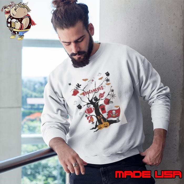 Tree Halloween Tampa Bay Buccaneers NFL Team 2024 Sweatshirt