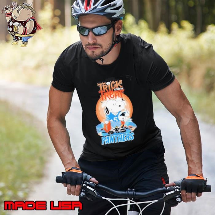 Trick Treat Snoopy Teams Carolina Panthers Nfl Unisex