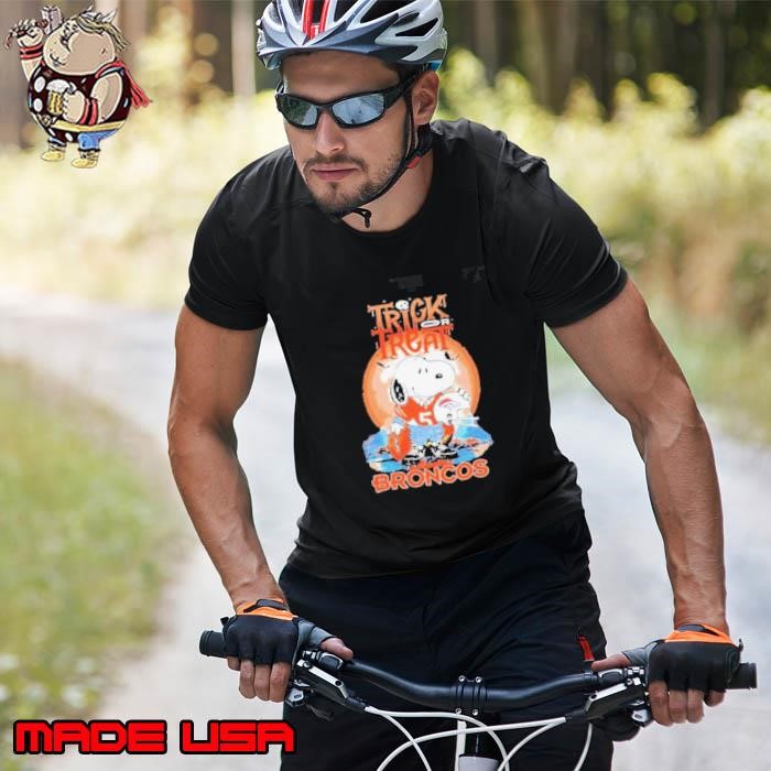 Trick Treat Snoopy Teams Denver Broncos Halloween Unisex