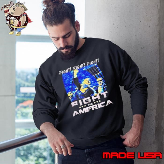 Trump fight for America Starry Night Sweatshirt