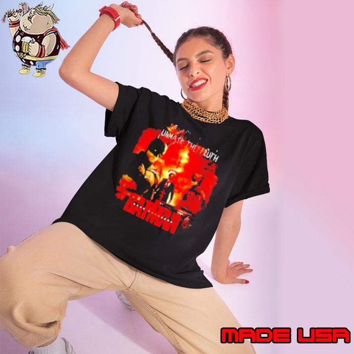 Unmask The Truth Batman Ladies tee