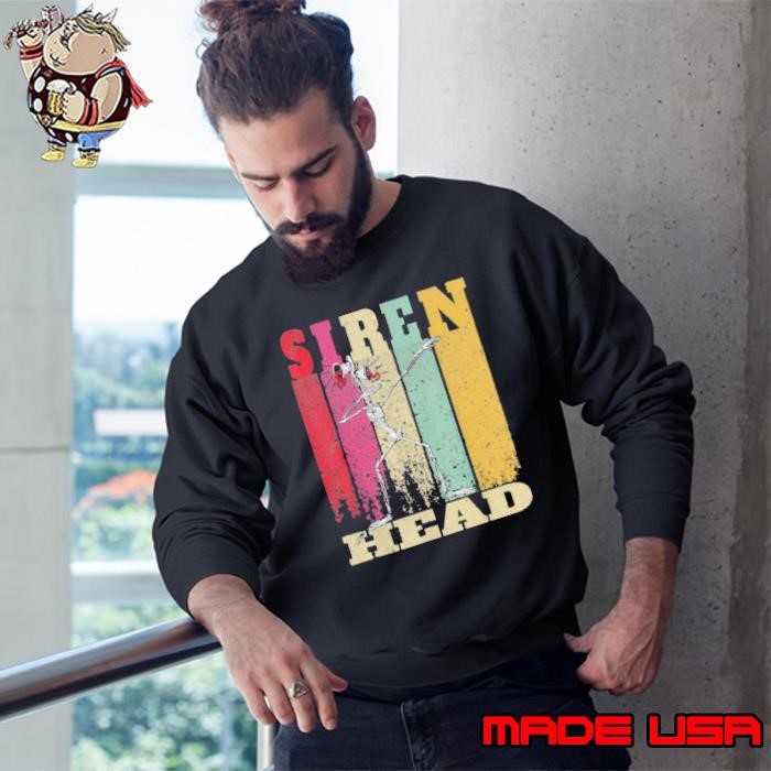 Vintage Creepy Dabbing Siren Head Christmas Sweatshirt