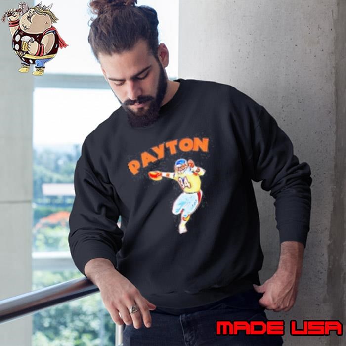 Walter Payton Chicago Football Design Sweatshirt