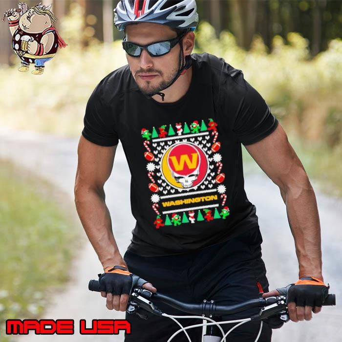 Washington Football Team Grateful Dead Ugly Christmas Unisex