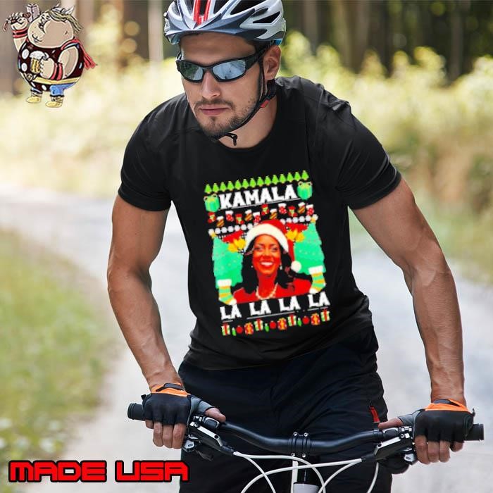 Women Christmas Comma La Funny Kamala Harris 2024 Xmas Sweater Unisex