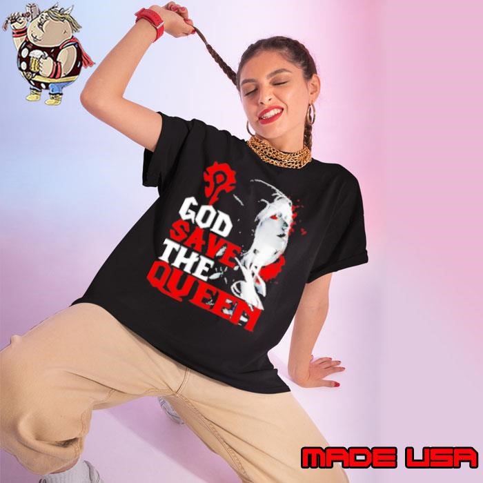World Of Warcraft God Save The Queen Sylvanas Windrunner Ladies tee