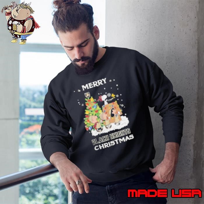 2024 Army Black Knights Snoopy And Friends Merry Christmas Sweatshirt