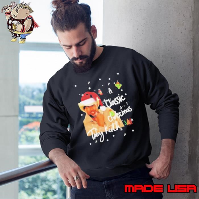 A classic Christmas Toby Keith Sweatshirt