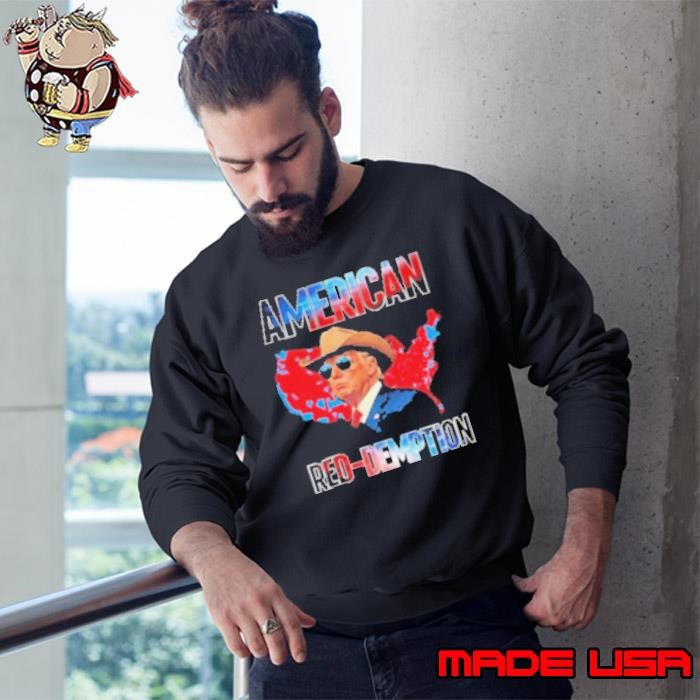American Red Demption 2024 Electoral Map Trump 2024 Sweatshirt