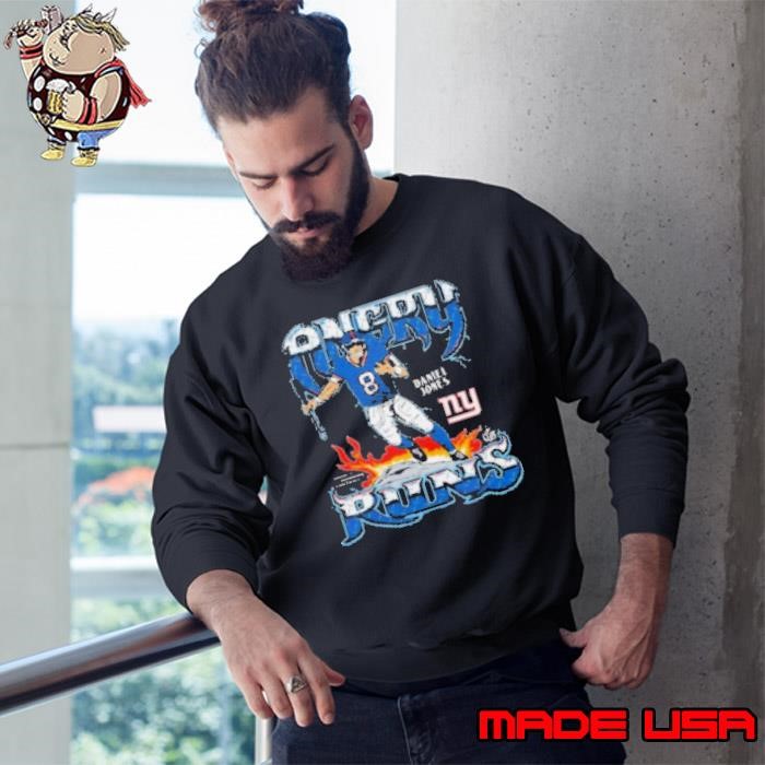 Angry Runs 2024 Giants Daniel Jones Sweatshirt