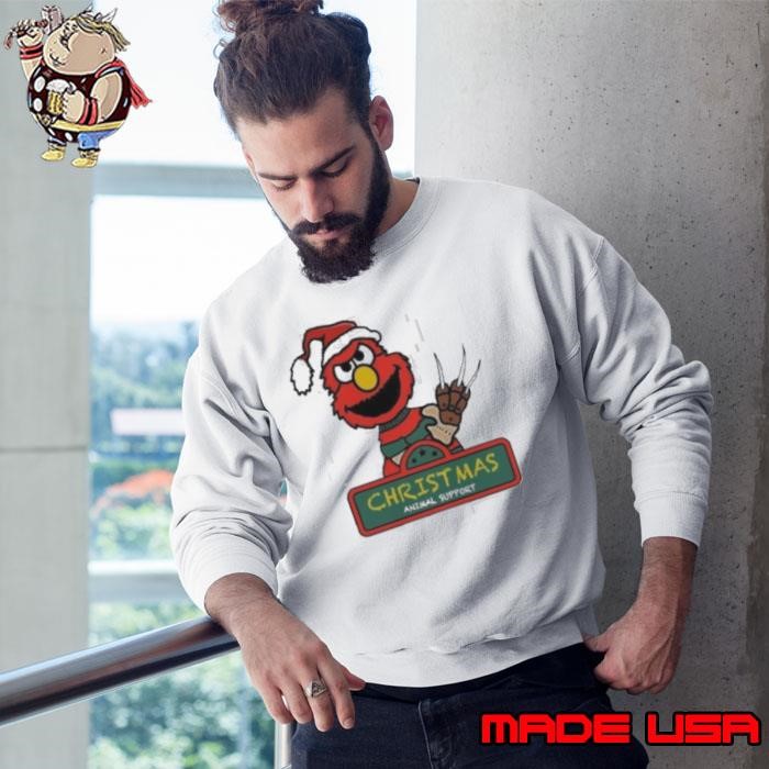 Animal Support A Muppets Christmas Letters To Santa Sweatshirt