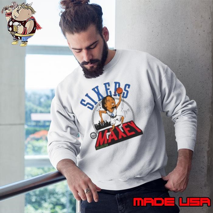 Anthony Edwards Philadelphia 76ers caricature signature Sweatshirt