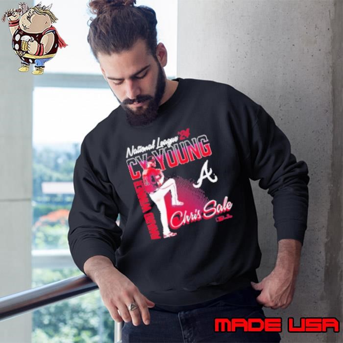 Atlanta Braves Chris Sale 2024 National League Cy Young Award Winner Sweatshirt