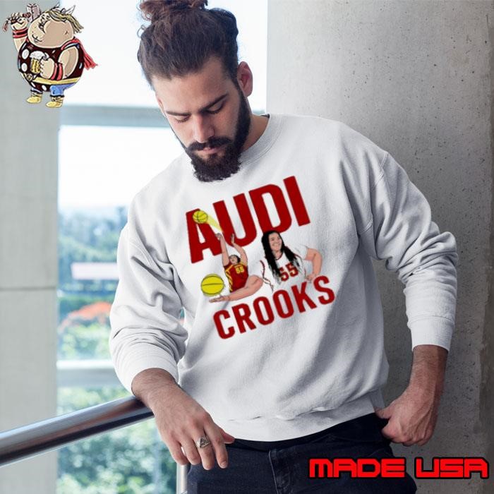Audi Crooks Iowa State Cyclones player Sweatshirt