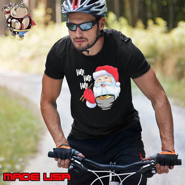 Awesome Santa Claus Eats Noodles Merry Christmas Unisex