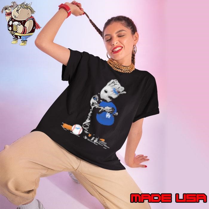 Baby Groot Hug LA Baseball Caps Ladies tee
