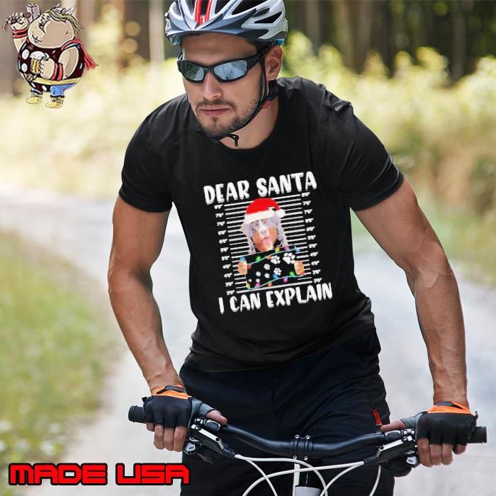 Bernese Mountain Dear Santa I Can Explain Christmas Sweater Unisex