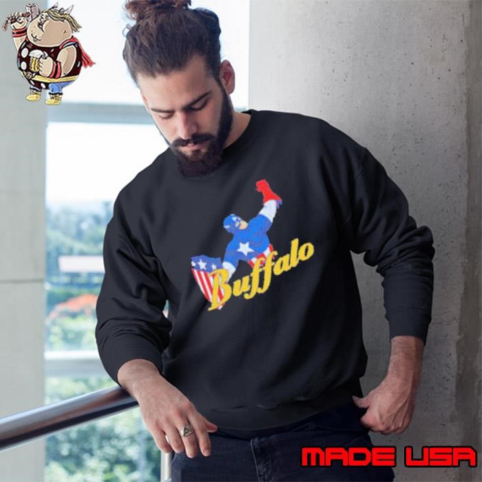 Bills Mafia Captain America Buffalo Bills Sweatshirt