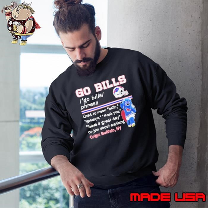 Billy Buffalo Bills GO BILLS Definition Sweatshirt