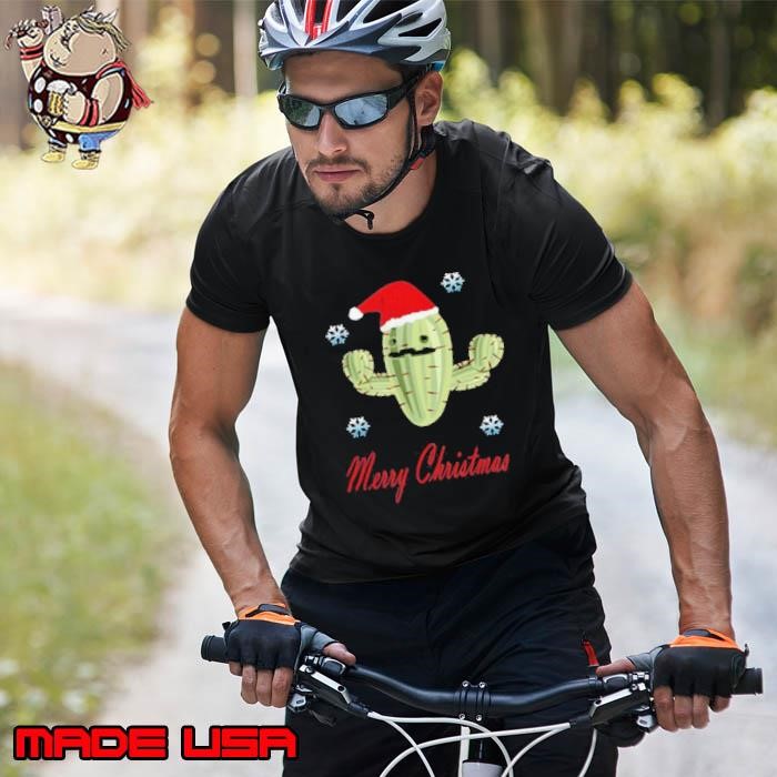 Cactus Santa Merry Christmas Succulent Plants Unisex