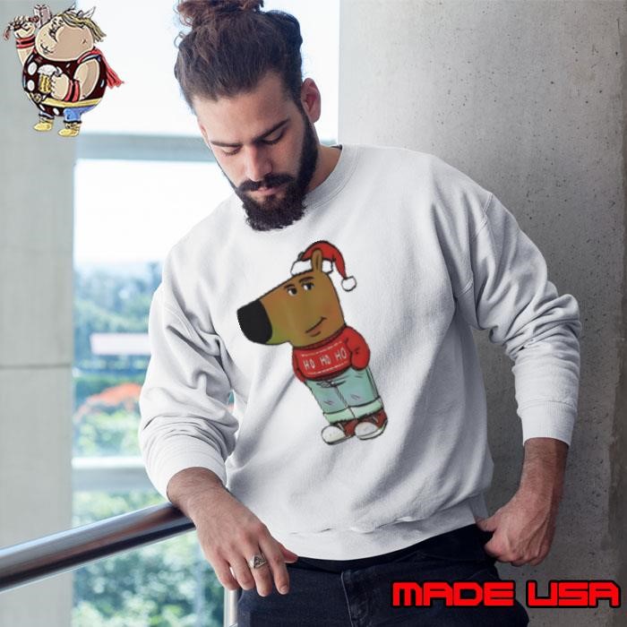 Chill Guy Christmas ho ho ho Sweatshirt