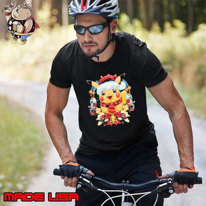 Christmas Electricity Pikachu Pokemon cartoon Unisex